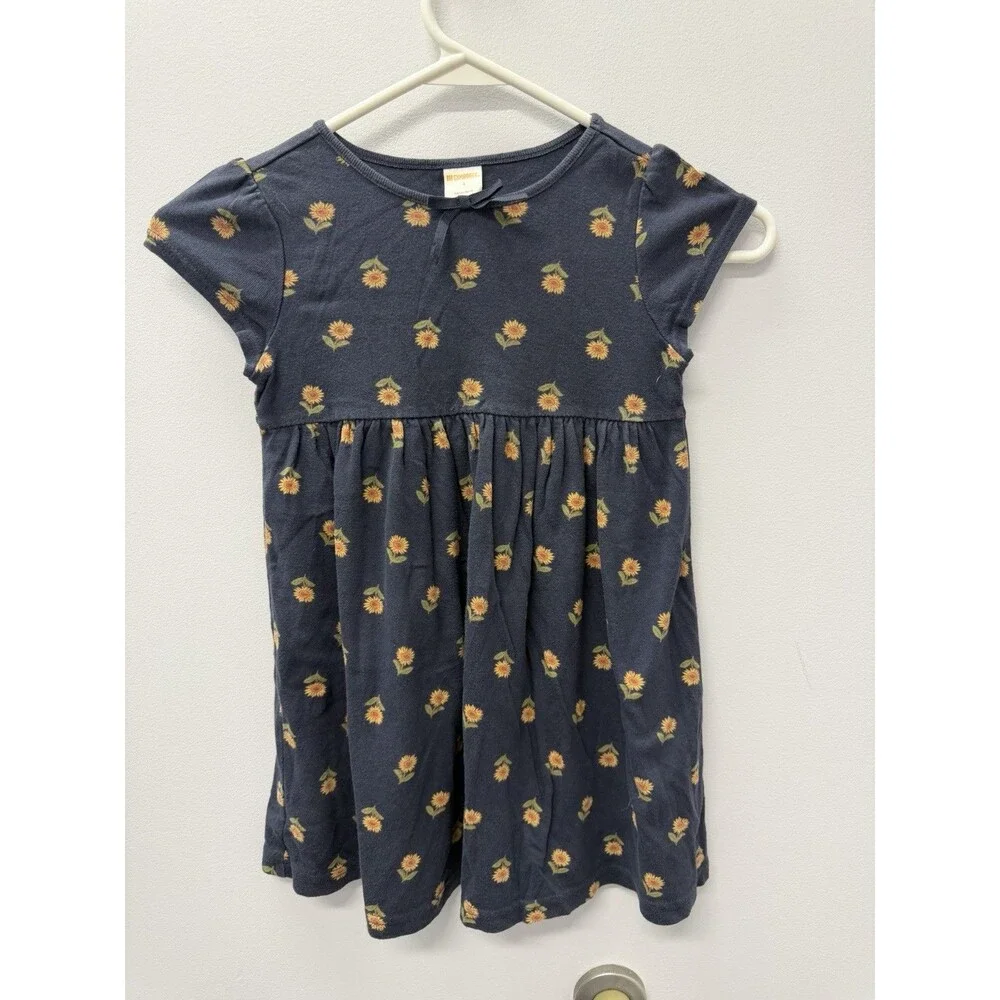 Little Girls Vintage Gymboree Sunflower Dress Size 4